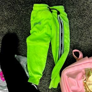 $17 dollars for these sweet pants little girl perfect to work out in